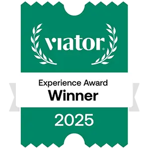 2025 Viator Experience Awards Badge