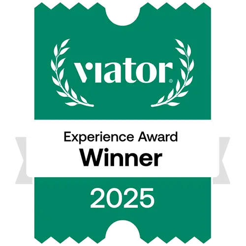 2025 Viator Experience Awards Badge